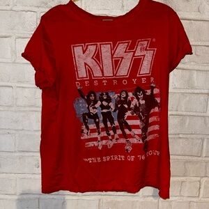 Recycled Karma KISS tee